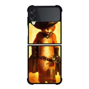 PUSS IN BOOTS MOVIES 2 Samsung Galaxy Z FLip 3 5G Case Cover PUSS IN BOOTS MOVIES 2 Samsung Galaxy Z FLip 3 5G Case Cover