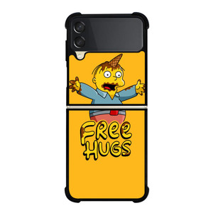 RALPH WIGGUM THE SIMPSONS FREE HUG Samsung Galaxy Z FLip 3 5G Case Cover