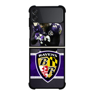RAY LEWIS BALTIMORE RAVENS FOOTBALL Samsung Galaxy Z FLip 3 5G Case Cover