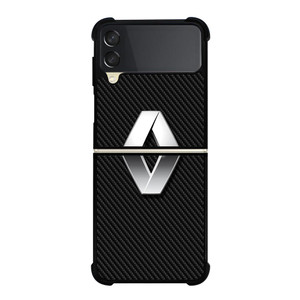 RENAULT CAR LOGO CARBON Samsung Galaxy Z FLip 3 5G Case Cover
