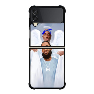 RIP NIPSEY HUSSLE Samsung Galaxy Z FLip 3 5G Case Cover RIP NIPSEY HUSSLE Samsung Galaxy Z FLip 3 5G Case Cover
