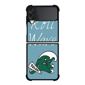 ROLL WAVE TULANE UNIVERSITY Samsung Galaxy Z FLip 3 5G Case Cover ROLL WAVE TULANE UNIVERSITY Samsung Galaxy Z FLip 3 5G Case Cover