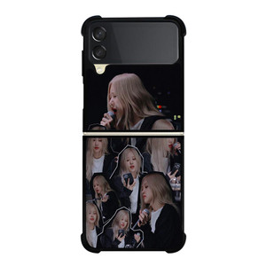 ROSE BLACKPINK SINGING Samsung Galaxy Z FLip 3 5G Case Cover