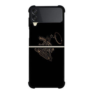 ROYAL ENFIELD KEY CHAN BLACK LOGO Samsung Galaxy Z FLip 3 5G Case Cover