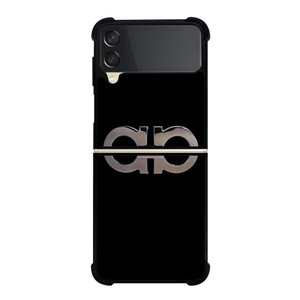 SALVATORE FERRAGAMO LOGO BLACK Samsung Galaxy Z FLip 3 5G Case Cover SALVATORE FERRAGAMO LOGO BLACK Samsung Galaxy Z FLip 3 5G Case Cover