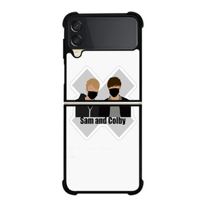 SAM AND COLBY XPLR ARTWORK Samsung Galaxy Z FLip 3 5G Case Cover