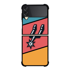 SAN ANTONIO SPURS COLORFUL LOGO Samsung Galaxy Z FLip 3 5G Case Cover