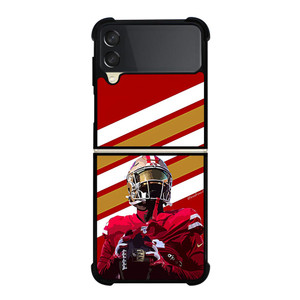 San Francisco 49ers STRIPS NFL Samsung Galaxy Z FLip 3 5G Case Cover San Francisco 49ers STRIPS NFL Samsung Galaxy Z FLip 3 5G Case Cover