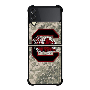 SOUTH CAROLINA GAMECOCKS CAMO LOGO Samsung Galaxy Z FLip 3 5G Case Cover
