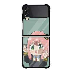 SPY X FAMILY ANYA FUNNY CUTE Samsung Galaxy Z FLip 3 5G Case Cover SPY X FAMILY ANYA FUNNY CUTE Samsung Galaxy Z FLip 3 5G Case Cover