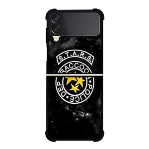 STARS RACCOON POLICE DEP BADGE 3 Samsung Galaxy Z FLip 3 5G Case Cover STARS RACCOON POLICE DEP BADGE 3 Samsung Galaxy Z FLip 3 5G Case Cover
