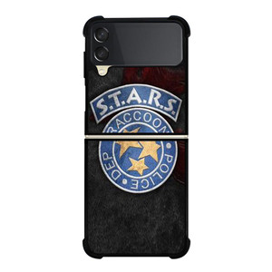 STARS RACCOON POLICE DEP BADGE Samsung Galaxy Z FLip 3 5G Case Cover