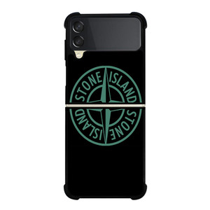 STONE ISLAND GREEN BADGE Samsung Galaxy Z FLip 3 5G Case Cover STONE ISLAND GREEN BADGE Samsung Galaxy Z FLip 3 5G Case Cover