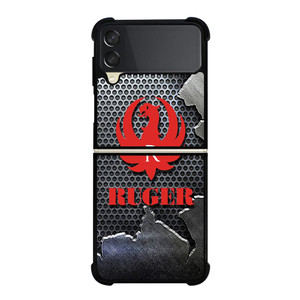 STURM RUGER FIREARM METAL LOGO 2 Samsung Galaxy Z FLip 3 5G Case Cover STURM RUGER FIREARM METAL LOGO 2 Samsung Galaxy Z FLip 3 5G Case Cover