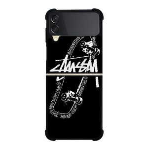 STUSSY SKATEBOARD ART Samsung Galaxy Z FLip 3 5G Case Cover