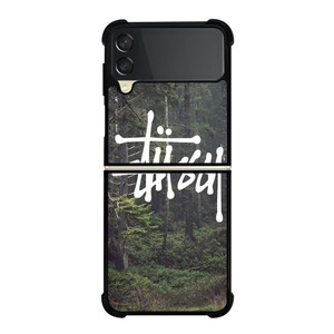 STUSSY SPOOKY FOREST LOGO Samsung Galaxy Z FLip 3 5G Case Cover STUSSY SPOOKY FOREST LOGO Samsung Galaxy Z FLip 3 5G Case Cover