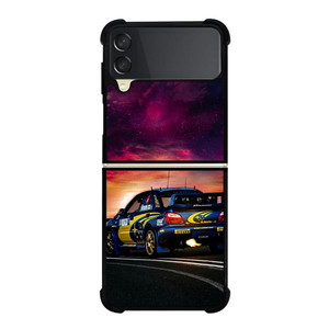 SUBARU IMPREZA WRX NEBULA Samsung Galaxy Z FLip 3 5G Case Cover SUBARU IMPREZA WRX NEBULA Samsung Galaxy Z FLip 3 5G Case Cover