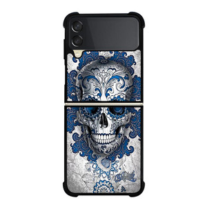 SUGAR SKULL TATTOO Samsung Galaxy Z FLip 3 5G Case Cover SUGAR SKULL TATTOO Samsung Galaxy Z FLip 3 5G Case Cover