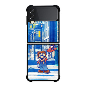 SUPER MARIO ODYSSEY GAME 2 Samsung Galaxy Z FLip 3 5G Case Cover