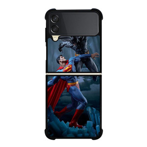 SUPERMAN VS BATMAN SUPERHERO DC Samsung Galaxy Z FLip 3 5G Case Cover SUPERMAN VS BATMAN SUPERHERO DC Samsung Galaxy Z FLip 3 5G Case Cover