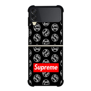 SUPREME FUCK EM Samsung Galaxy Z FLip 3 5G Case Cover