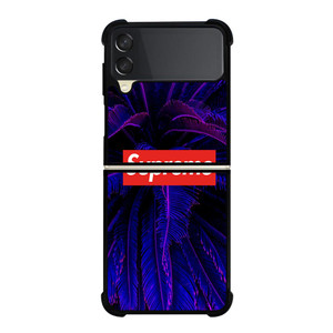 SUPREME GLOWING PALM TREE Samsung Galaxy Z FLip 3 5G Case Cover SUPREME GLOWING PALM TREE Samsung Galaxy Z FLip 3 5G Case Cover