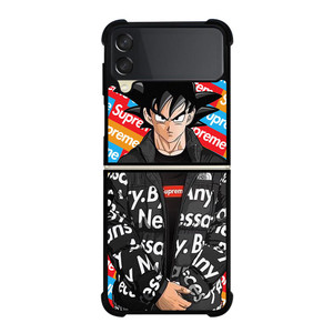 SUPREME GOKU THE NORT FACE Samsung Galaxy Z FLip 3 5G Case Cover SUPREME GOKU THE NORT FACE Samsung Galaxy Z FLip 3 5G Case Cover