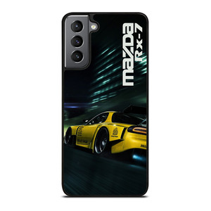 MAZDA RX7 SPEEDRACER YELLOW Samsung Galaxy S21 Plus Case