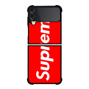 SUPREME SIMPLE LOGO Samsung Galaxy Z FLip 3 5G Case Cover