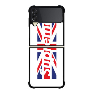 SUPREME UNITED KINGDOM FLAG Samsung Galaxy Z FLip 3 5G Case Cover