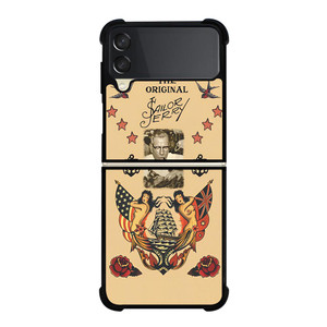 TATTOO SAILOR JERRY FACE Samsung Galaxy Z FLip 3 5G Case Cover
