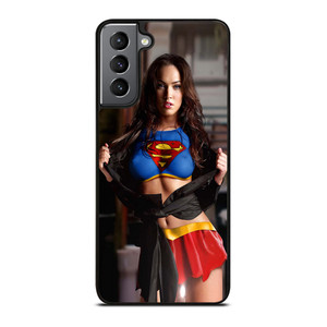MEGAN FOX SUPER GIRL Samsung Galaxy S21 Plus Case