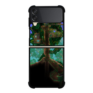 TERRARIA GAMES Samsung Galaxy Z FLip 3 5G Case Cover TERRARIA GAMES Samsung Galaxy Z FLip 3 5G Case Cover