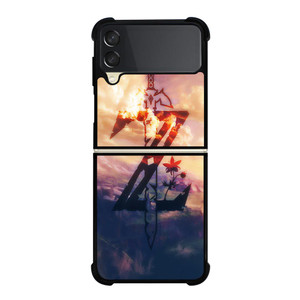THE LEGEND OF ZELDA BREATH OF THE WILD SYMBOL 2 Samsung Galaxy Z FLip 3 5G Case Cover THE LEGEND OF ZELDA BREATH OF THE WILD SYMBOL 2 Samsung Galaxy Z FLip 3 5G Case Cover
