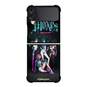 THE MOXES CYBERPUNK 2077 GAMES Samsung Galaxy Z FLip 3 5G Case Cover