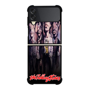 THE ROLLING STONES CARICATURE Samsung Galaxy Z FLip 3 5G Case Cover THE ROLLING STONES CARICATURE Samsung Galaxy Z FLip 3 5G Case Cover