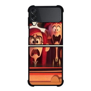 THE WILLOUGHBYS SCARY FACE Samsung Galaxy Z FLip 3 5G Case Cover