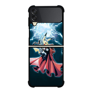 THOR POKEMON PIKACHU Samsung Galaxy Z FLip 3 5G Case Cover THOR POKEMON PIKACHU Samsung Galaxy Z FLip 3 5G Case Cover