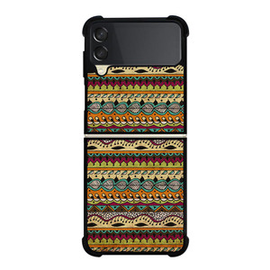 TIBAL PATTERN AZTEC Samsung Galaxy Z FLip 3 5G Case Cover TIBAL PATTERN AZTEC Samsung Galaxy Z FLip 3 5G Case Cover