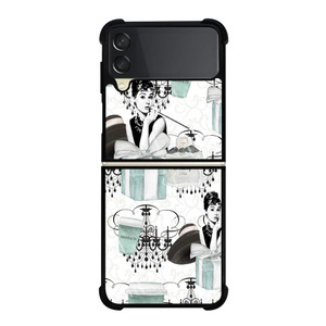 TIFFANY AND CO COLLAGE Samsung Galaxy Z FLip 3 5G Case Cover