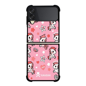TOKIDOKI UNICORN COLLAGE Samsung Galaxy Z FLip 3 5G Case Cover