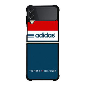 TOMMY HILFIGER ADIDAS STRIPE Samsung Galaxy Z FLip 3 5G Case Cover