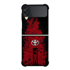 TOYOTA TRD RED CARBON LOGO Samsung Galaxy Z FLip 3 5G Case Cover