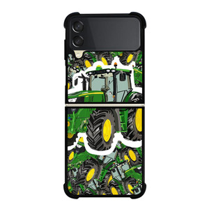 TRACTOR STICKER JOHN DEERE Samsung Galaxy Z FLip 3 5G Case Cover