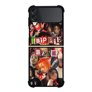 TRIPPIE REDD RAPPER COLLAGE Samsung Galaxy Z FLip 3 5G Case Cover TRIPPIE REDD RAPPER COLLAGE Samsung Galaxy Z FLip 3 5G Case Cover
