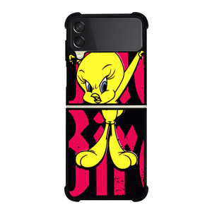TWEETY BIRD ART Looney Tunes Samsung Galaxy Z FLip 3 5G Case Cover TWEETY BIRD ART Looney Tunes Samsung Galaxy Z FLip 3 5G Case Cover