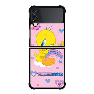 TWEETY BIRD COLLAGE Looney Tunes  Samsung Galaxy Z FLip 3 5G Case Cover