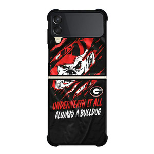UGA GEORGIA BULLDOGS UNDERNEATH IT ALL Samsung Galaxy Z FLip 3 5G Case Cover UGA GEORGIA BULLDOGS UNDERNEATH IT ALL Samsung Galaxy Z FLip 3 5G Case Cover