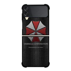 UMBRELLA CORPORATION CRACKED LOGO Samsung Galaxy Z FLip 3 5G Case Cover