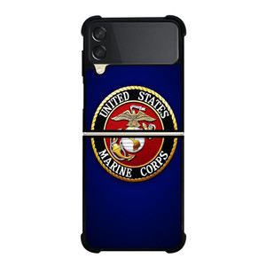 UNITED STATES MARINE CORPS BADGE Samsung Galaxy Z FLip 3 5G Case Cover UNITED STATES MARINE CORPS BADGE Samsung Galaxy Z FLip 3 5G Case Cover